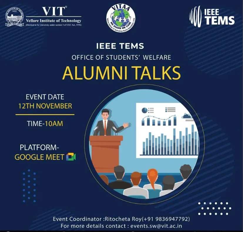 Alumini Talk, IEEE TEMS