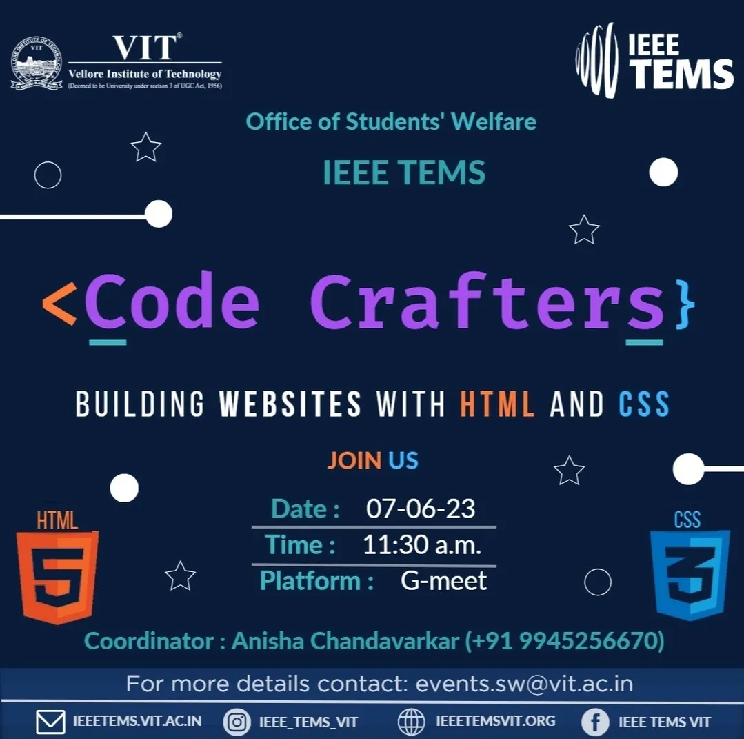 Code Crafters, IEEE TEMS