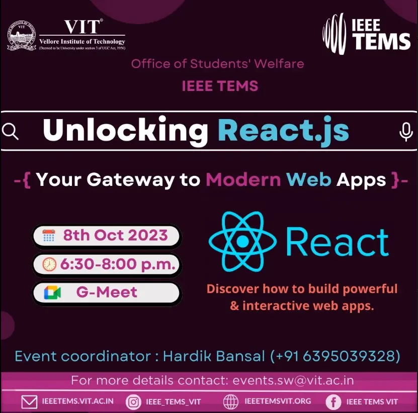 React, IEEE TEMS
